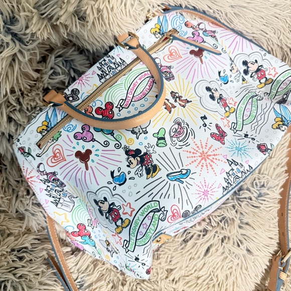 Dooney & Bourke Multicolor Disney Tote - Picture 2 of 4